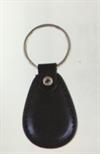 RFID TAG Mifare 1k Model 5 - black leather, 13.56 MHz - Dråbe formet